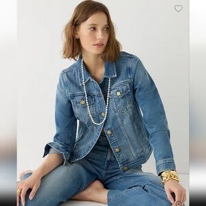 J. Crew Classic denim jacket in Brilliant Day wash Size S
